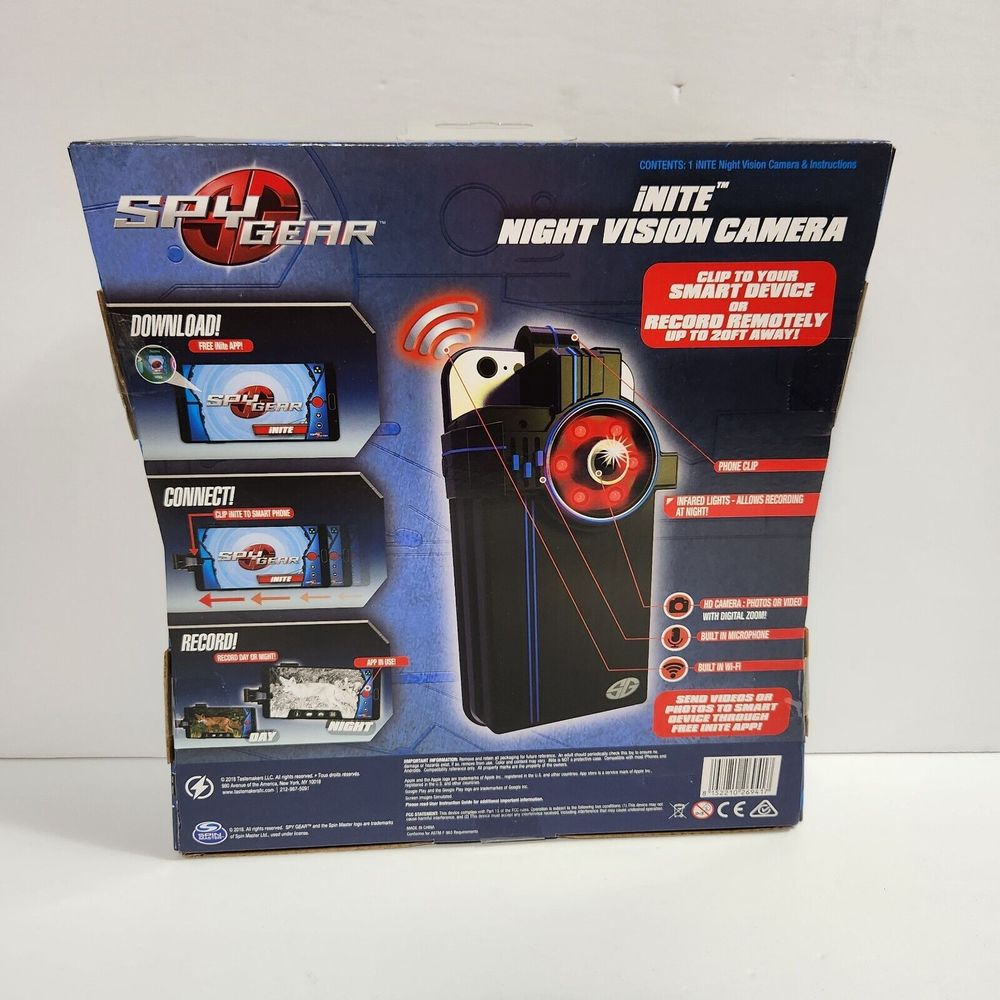 Spy Gear Inite Night Vision Camera For Smart Device - Picture 3 of 7